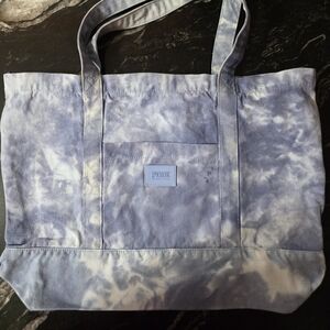 Blue tiedye bag from Pink! Like New Condition!  Used Once!